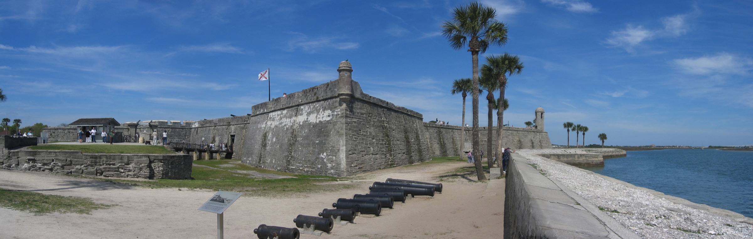 Castillo de San Marcos and the St. Augustine waterfront